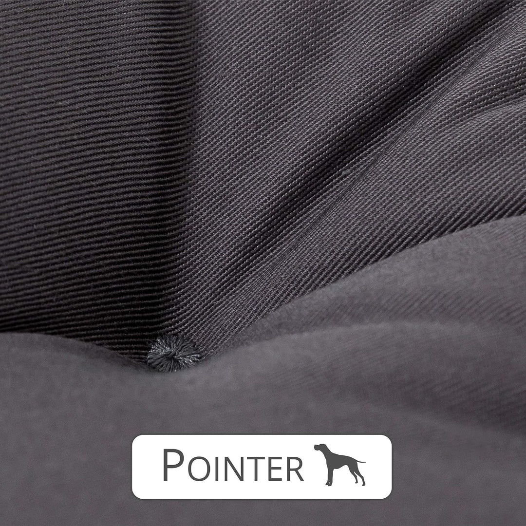 Pointer | Urban Hundekissen Grosse Hunde, 80x70 cm - Orthopädisches Hundebett Waschbar bis 95°C, Ger
