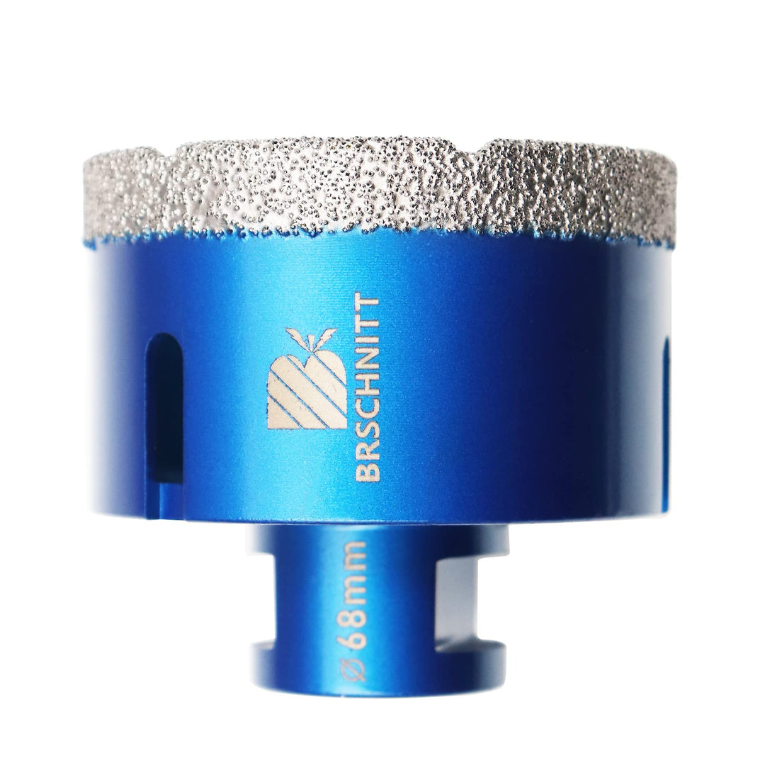 Diamant Fliesenbohrer 68mm - M14 Diamantbohrer Lochsäge für Fliesen Porzellan Keramik Marmor Granit