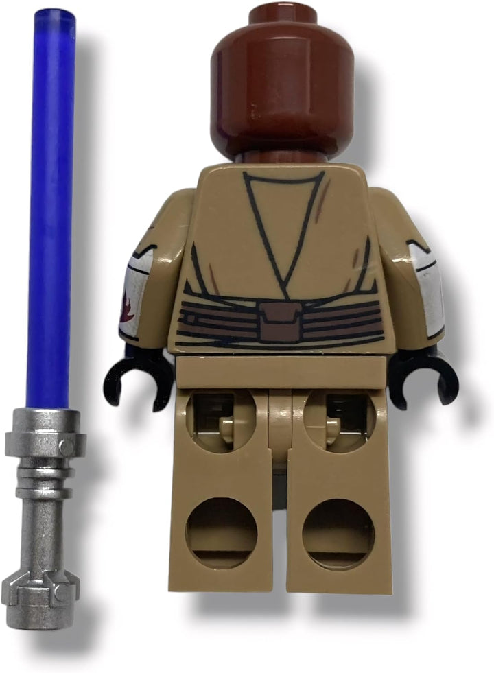 LEGO Star Wars: Mace Windu Minifigur mit aufgedruckten Armen – von Repulic Fighter Tankl