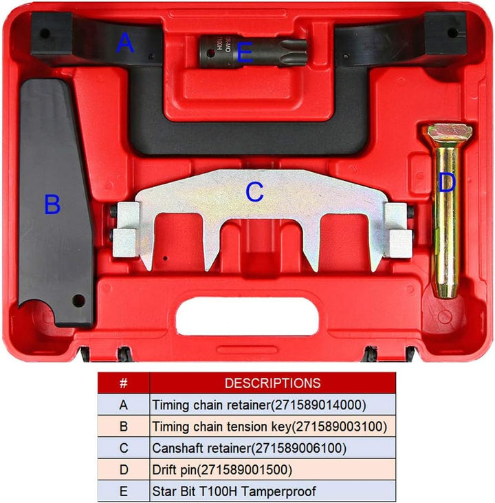 Highking Tool Motor Einstellwerkzeug Steuerkette Nockenwellen Werkzeug für Mercedes W203 W204 W209 W