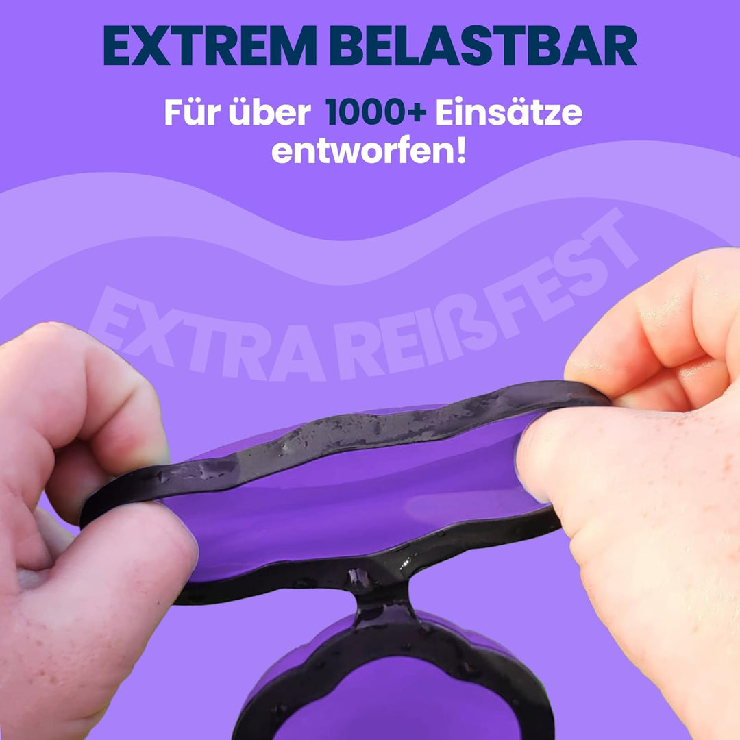 12x Wasserbomben wiederverwendbar in 2 starken Team-Farben [in 1 Sekunde befüllt] - Premium Silikon