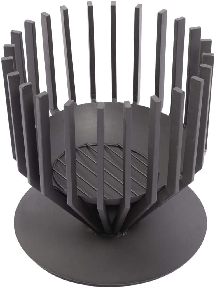 Feuerkorb 'Irving Medium', schwarz, ca. Ø 43 x 44 cm