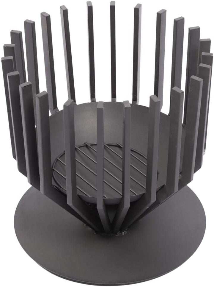 Feuerkorb 'Irving Medium', schwarz, ca. Ø 43 x 44 cm