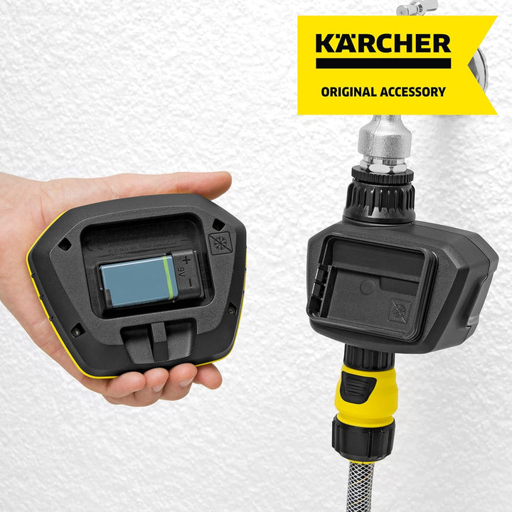 Kärcher Bewässerungscomputer SensoTimer ST 6 Duo eco!ogic (mit 1 Funksensoren) inkl. 1 Sensor und 1
