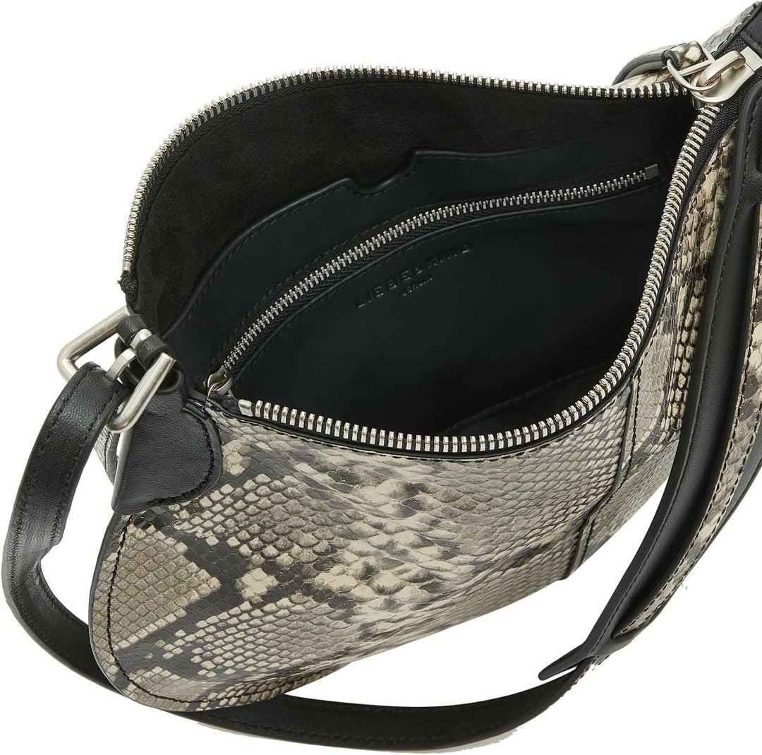Liebeskind Berlin NAOMI MONTREAL SNAKE HOBO Schultertasche, Small (HxBxT 23cm x 30cm x 0.5cm)