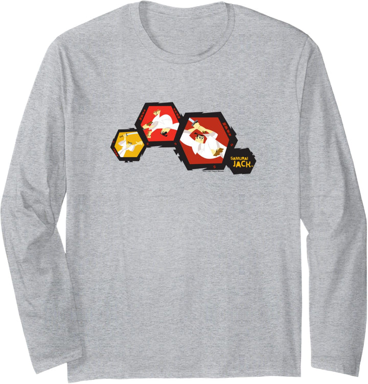Samurai Jack Jack In Motion Langarmshirt