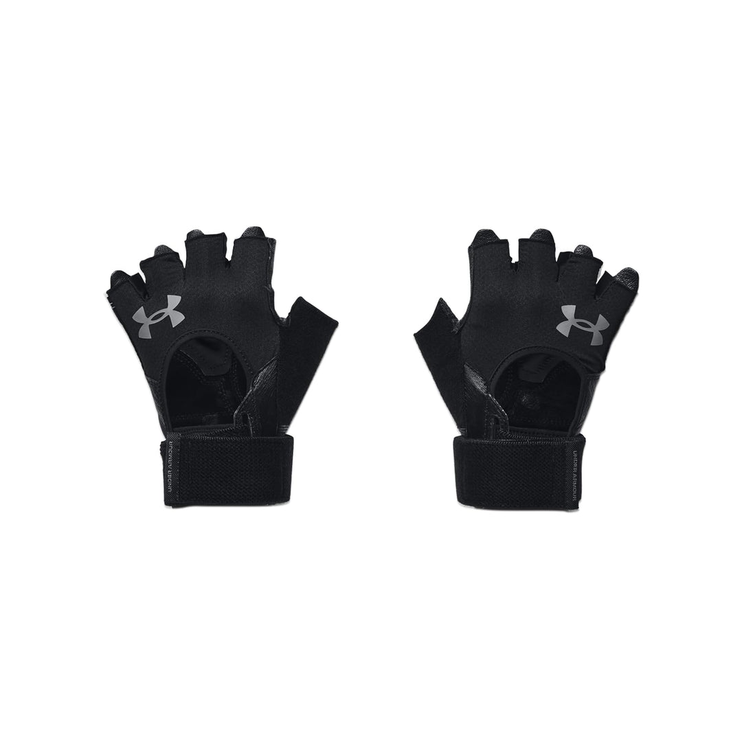 Under Armour Mens Men's Ua Weightlifting Gloves Half Finger LG Schwarz, LG Schwarz