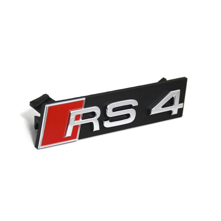 Audi 8E0853736E2ZZ Schriftzug RS4 8E Original Emblem Kühlergrill Clip Zeichen