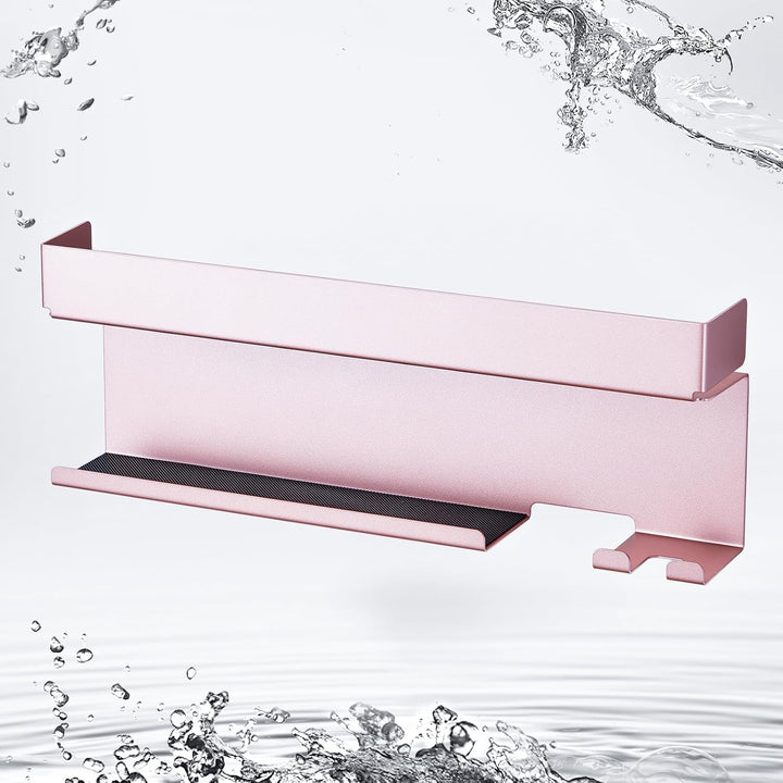 Föhnhalter Wand Ohne Bohren, Föhn und Glätteisen Halterung Für Styler Lockenstab Zubehör, Fönhalteru