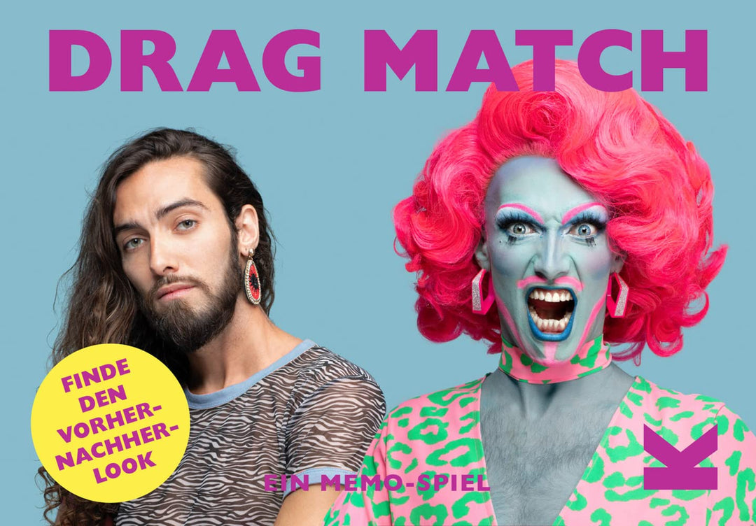 Drag Match Finde den Vorher-Nachher-Look. Ein Memo-Spiel, Audio, Kassette