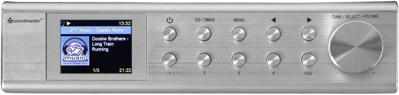 Soundmaster IR1500SI Internetradio DAB+ Digitalradio Netzwerkplayer UPNP Bluetooth Küchenunterbaurad