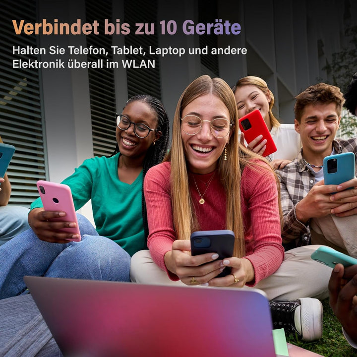 GlocalMe G4Pro 4G LTE Mobiler WLAN Router 2.4GHz/5G Hz, Mit 1GB globalen 16GB EU+US Daten, Keine SIM