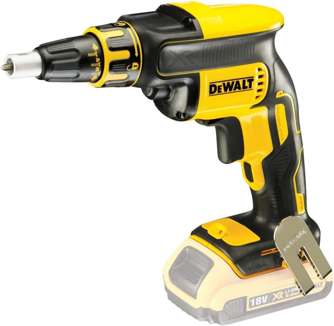 Dewalt 18 Volt Akku-Trockenbauschrauber DCF620N (optimal abgestimmte Drehzahl für Trockenbauarbeiten