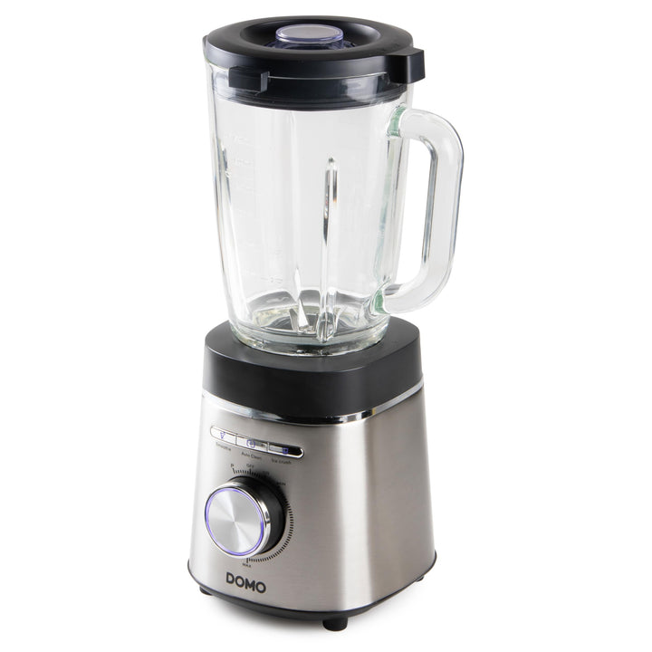 DOMO DO740BL Blender Smoothie Maker - 1,75L - 3 Modi (Smoothie, Autoclean, Crush) - Variable Geschwi
