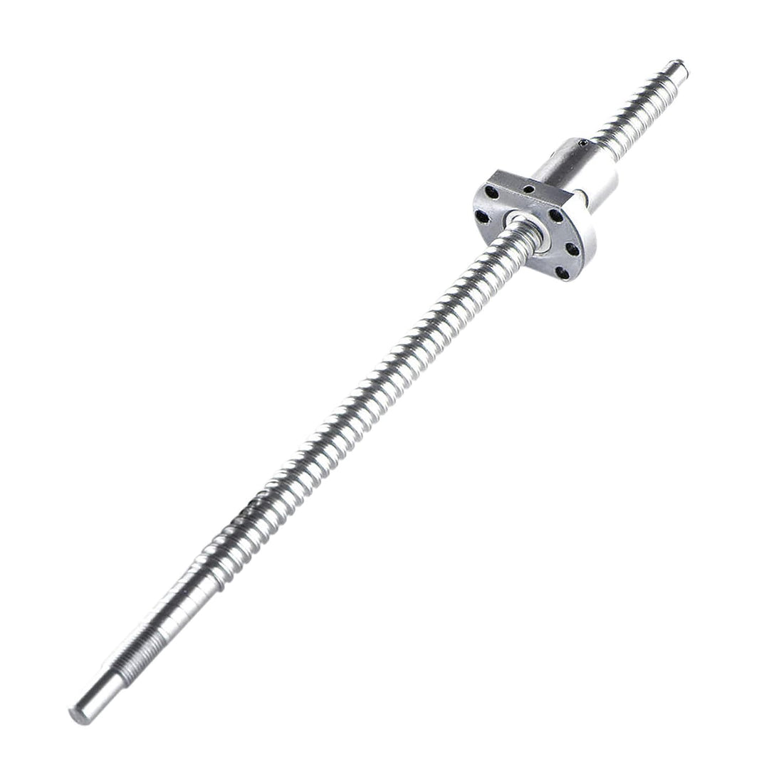 CNCYEAH SFU1204 Kugelumlaufspindel 500mm, Gewindespindel Edelstahl Rolled Ballscrew-spielfreie Balls