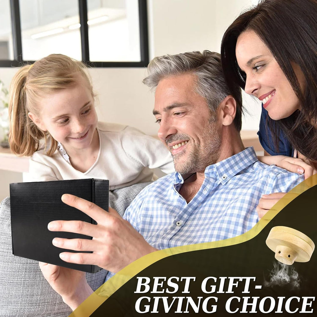 Cocktail Smoker Kit,Whiskey Smoker Kit mit 6 Holzchips,Old Fashioned Whiskey Smoker Drinks Kit,Cockt