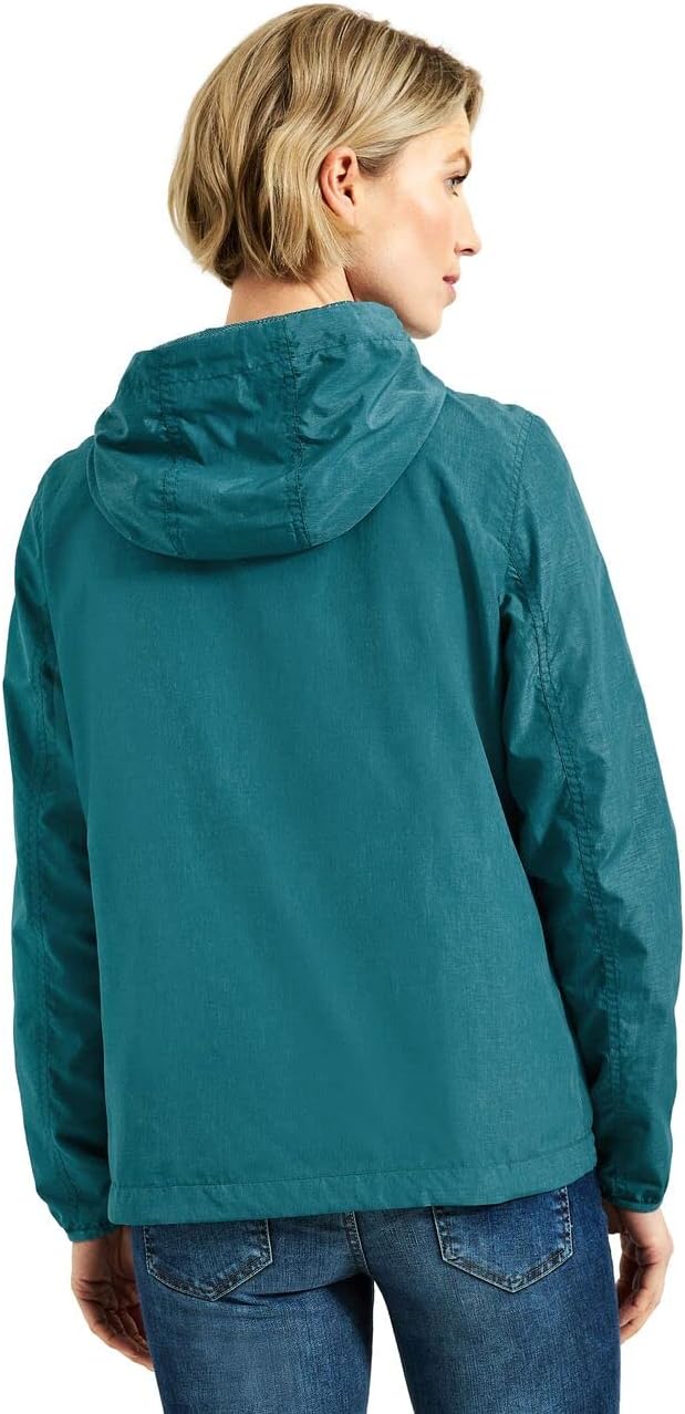 Cecil Damen Windbreaker S Dark Aqua Blue, S Dark Aqua Blue