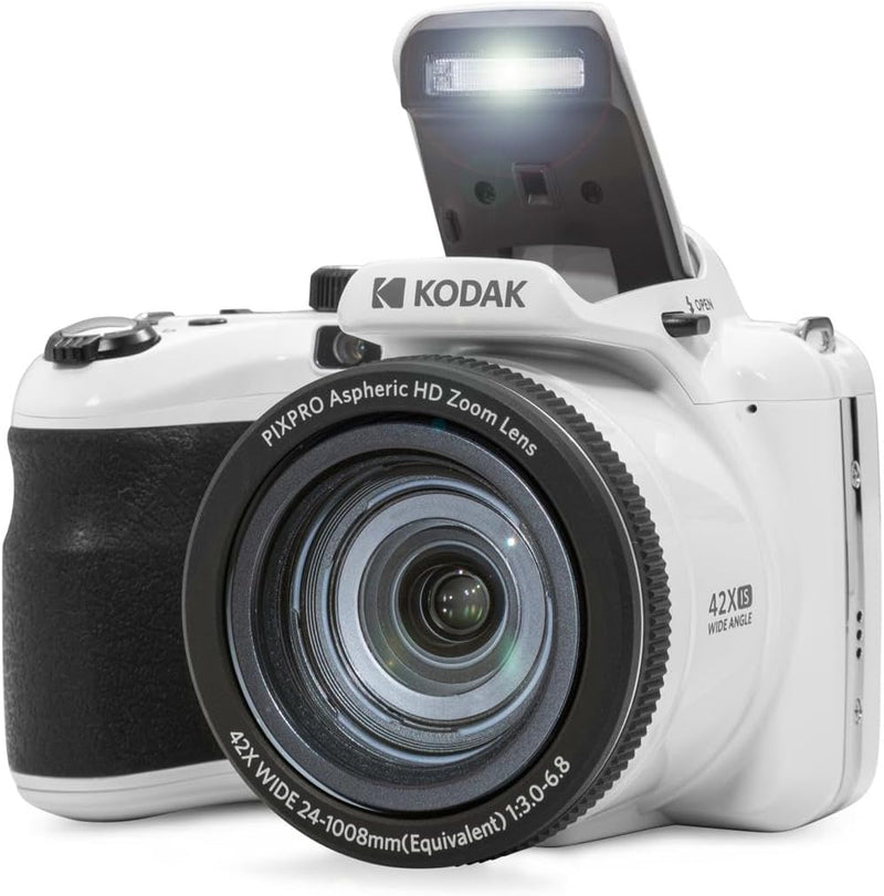 KODAK Pixpro Astro Zoom AZ425 – Digitalkamera Bridge, 42-facher optischer Zoom, 24 mm Weitwinkel, 20