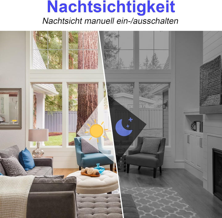 Powerbank-Minikamera, HD 1080P Klein Kamera mit Nachtsichtfunktion, Videokamera, 5000mAh Powerbank-K