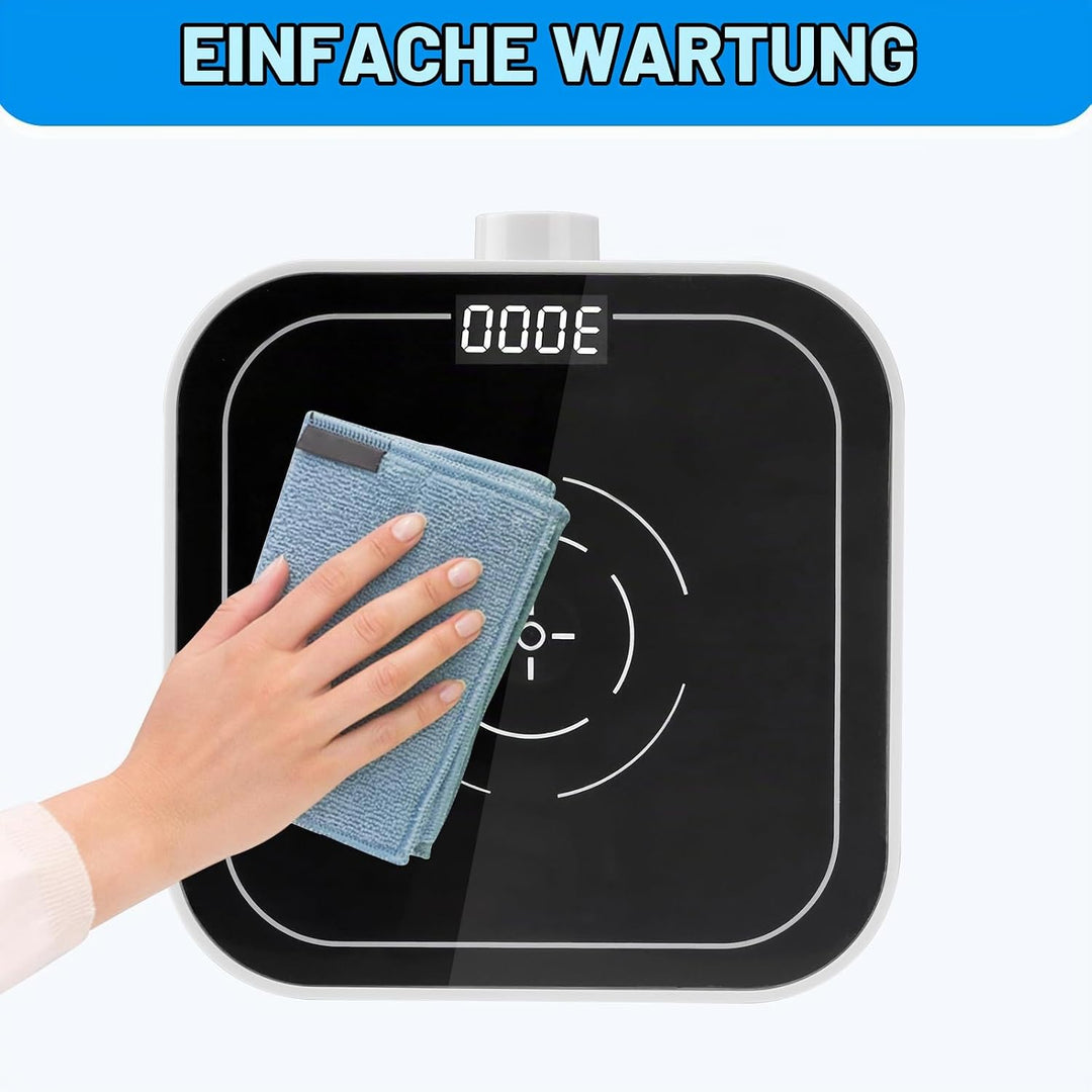 RECIPETTE Digital Magnetrührer 350-3000UpM 5L Labor Magnetrührer mit LED-Display mit 2 Rührfisch Mag