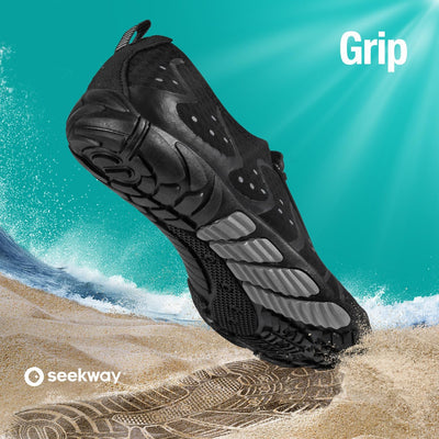SEEKWAY Wasserschuhe Damen Herren Erwachsene Quick-Dry Aquaschuhe Schwimmen Fluss Pool See Wandern K