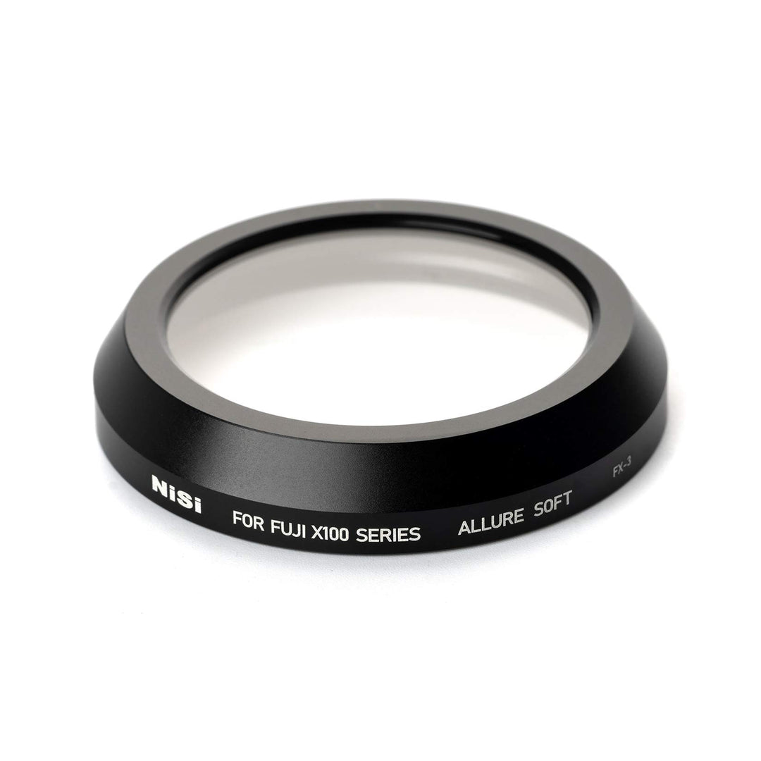 NiSi 49mm Allure Soft Filter für Fuji X70 / X100 / X100S / X100F / X100T / X100V- Schwarz Schwarz Al