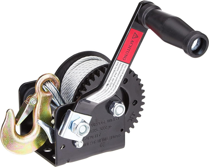 Kerbl Seilwinde mit 10m Seil ø 5mm max. Zugbelastung 360 kg 360 kg, mit 10m Seil, 360 kg, mit 10m Se