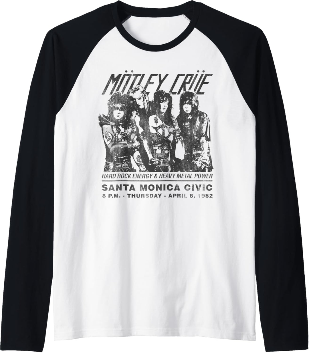 Mötley Crüe - Santa Monica Civic Auditorium Raglan