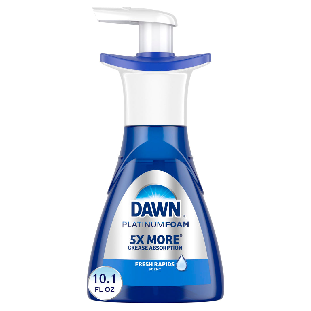 Dawn Ultra Platinum Foam Geschirrspülschaum, Fresh Rapids-Duft, 10,1 fl oz (Verpackung kann variiere