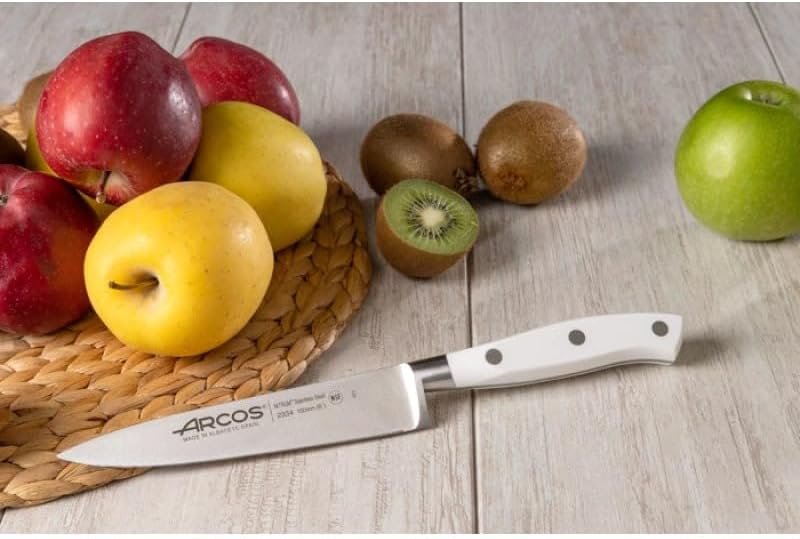 Arcos 233424 Serie Riviera Blanc - Kochmesser - Klinge aus Nitrum geschmiedetem Edelstahl 150 mm - H