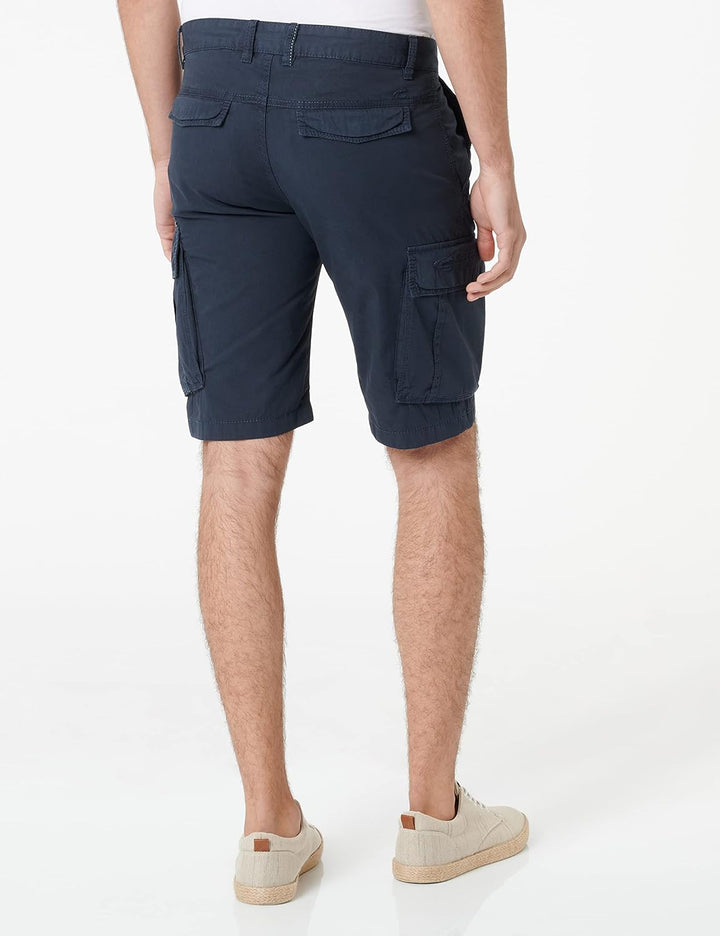 camel active Herren Cargo-Shorts mit Aufgesetzten Taschen Cargos 42W Senf, 42W Senf