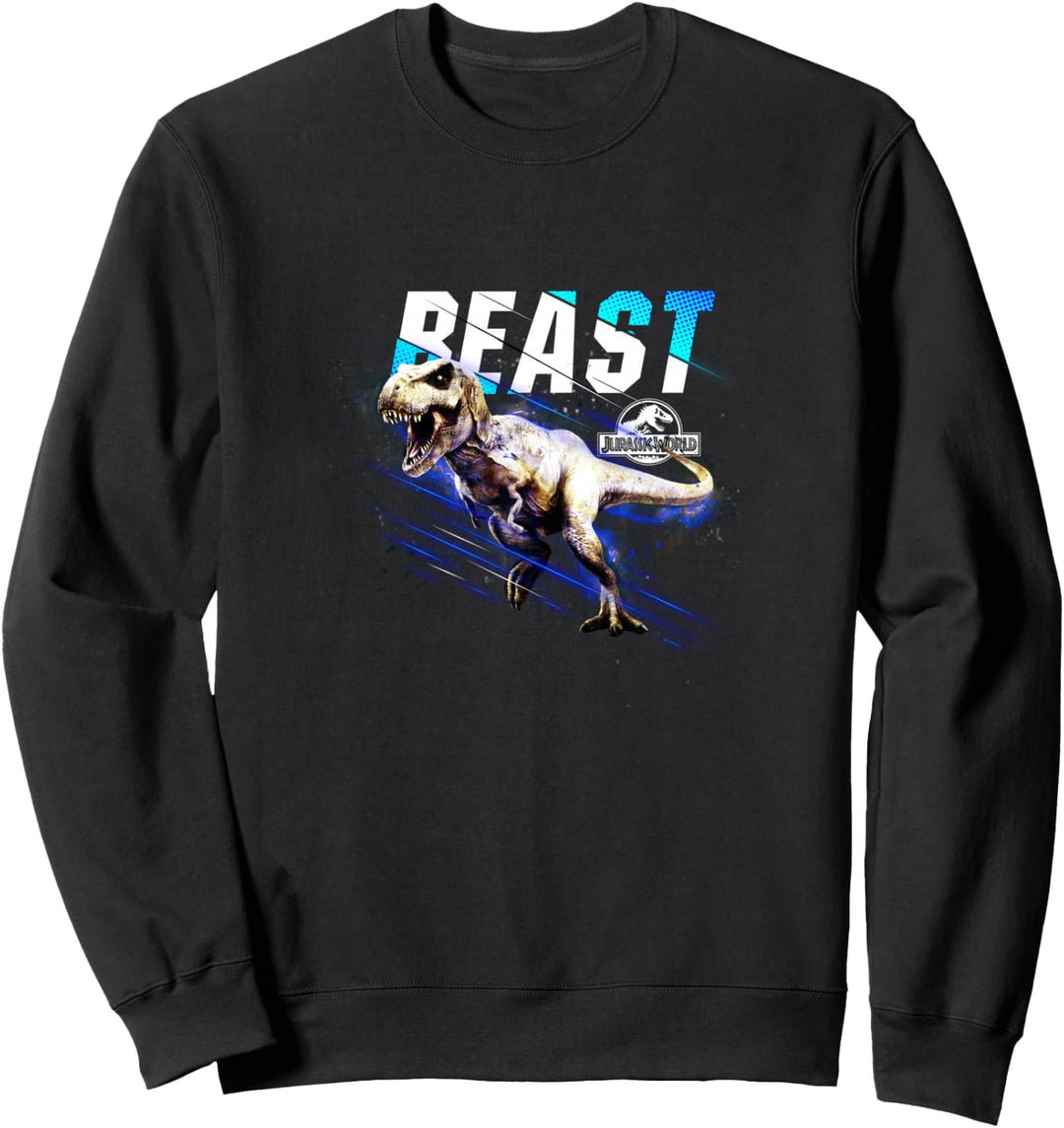 Jurassic World T-Rex Lightning Dinosaur Beast Sweatshirt