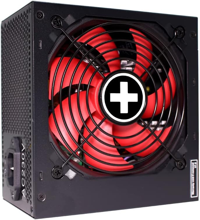 Xilence XP450R10 450W PC Netzteil, 80+ Bronze, Gaming, ATX, rot/schwarz 450 Watt, 450 Watt
