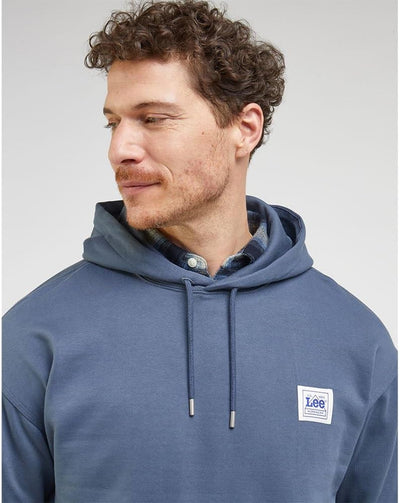 Lee Herren Ww Hoodie Hooded Sweatshirt, Grau