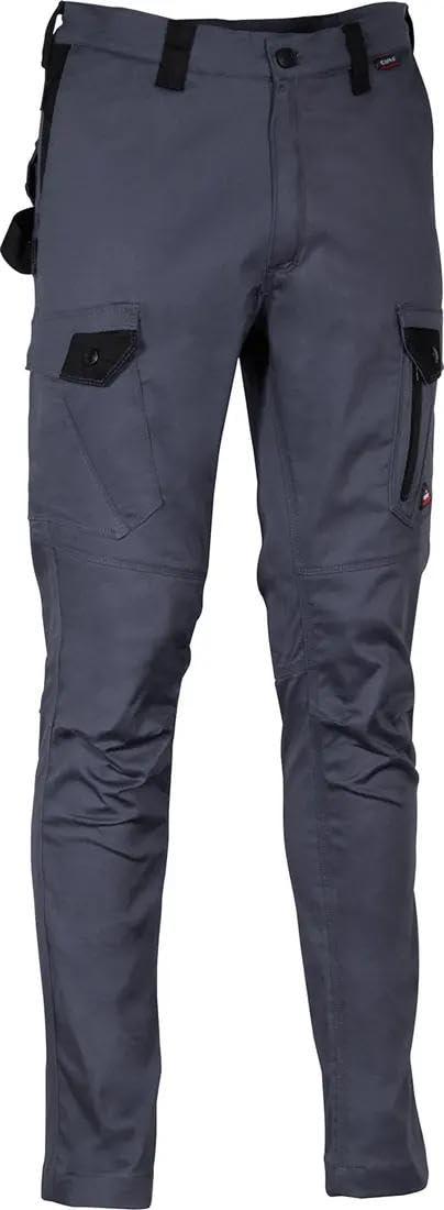 Cofra Herren-Jacke Superstretch Jember Slim 44 Avion, Schwarz, 44 Avion, Schwarz