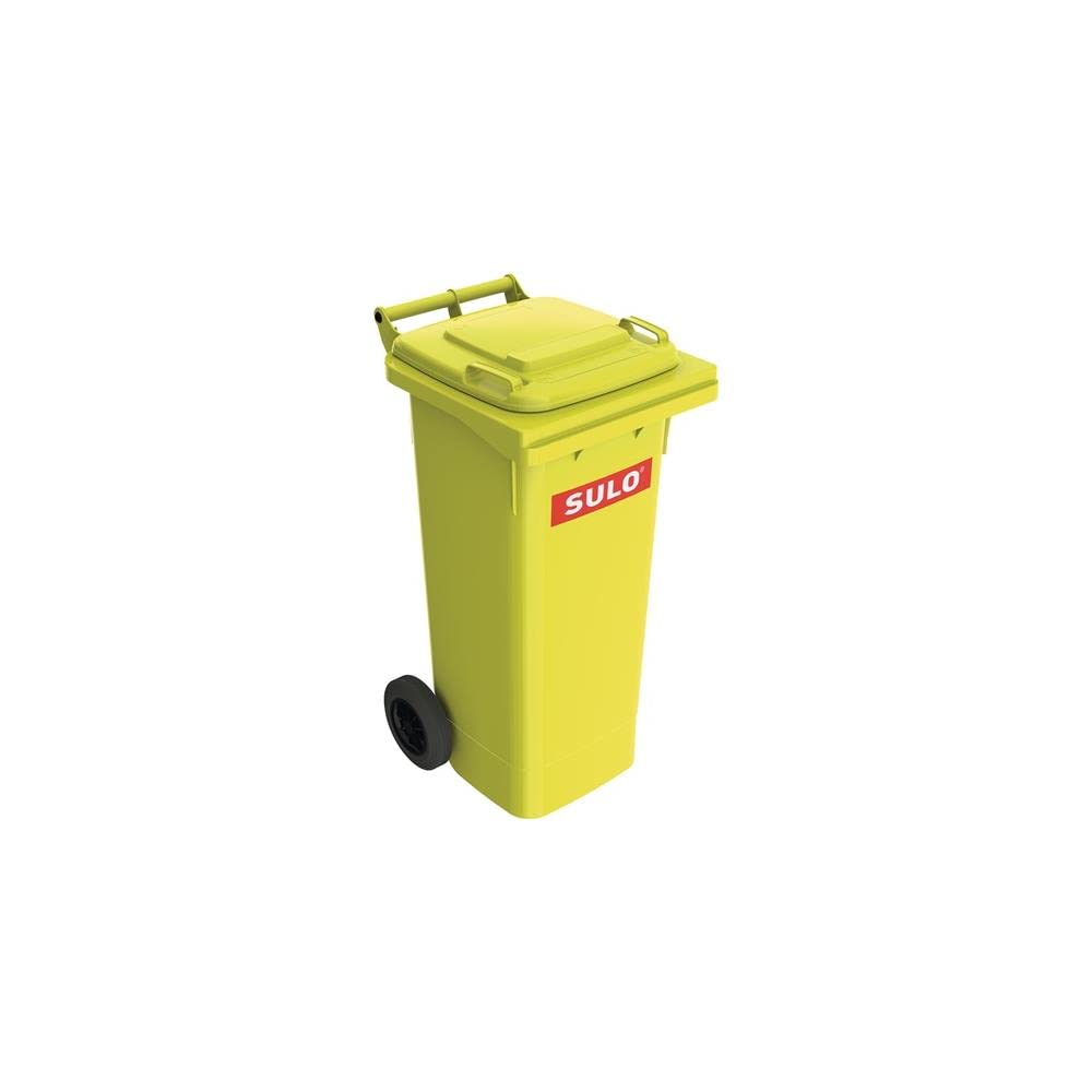 Sulo 1088390 Müllgrossbehälter 80l gelb a.Niederdruck-PE Rad-D.200mm