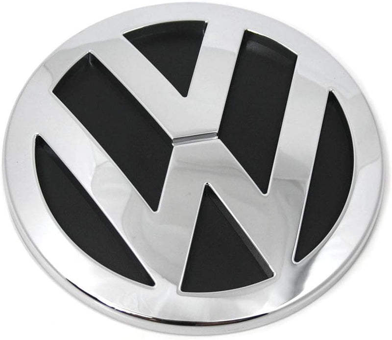 Volkswagen 7H0853630ULM Emblem Logo Chrom glänzend, für VW T5 Modelljahr 2003-2010 mit Heckklappe