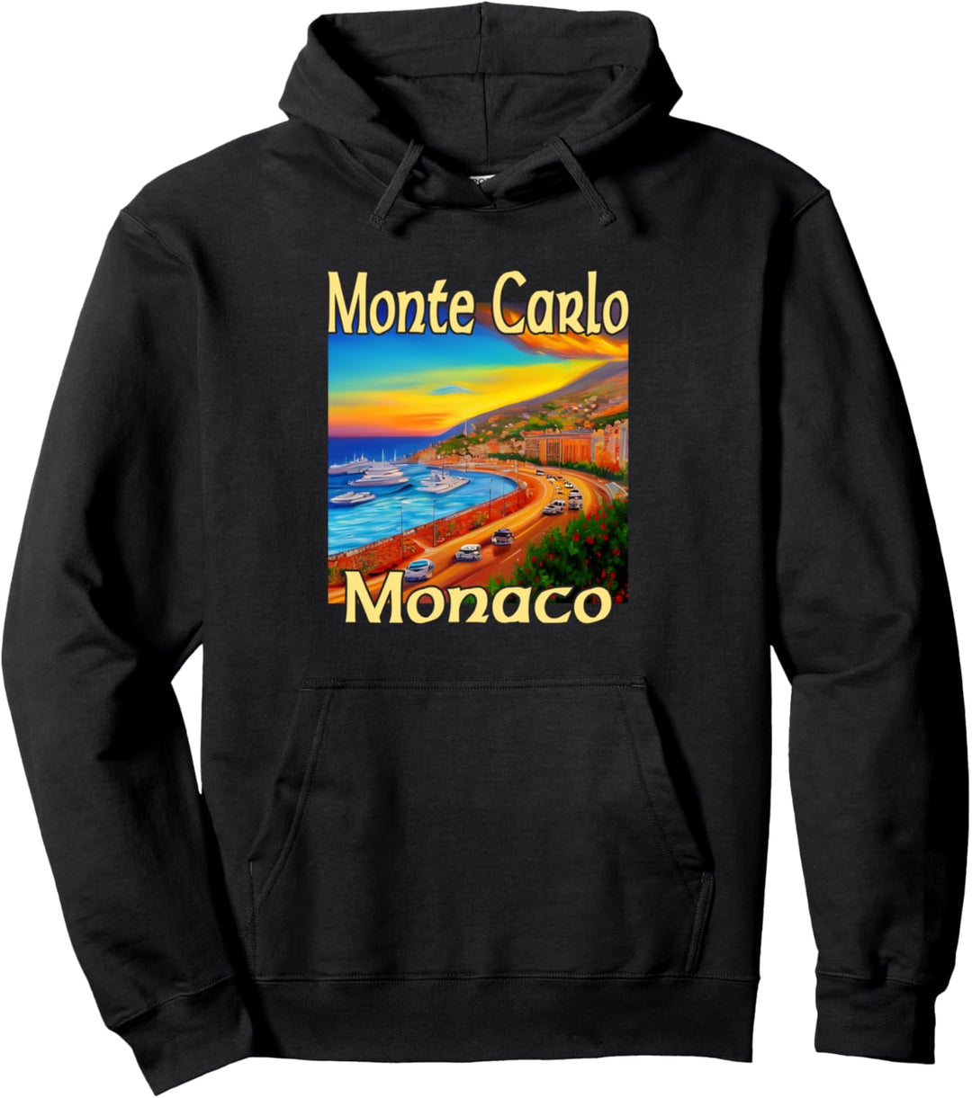 Monte-Carlo Monaco Pullover Hoodie