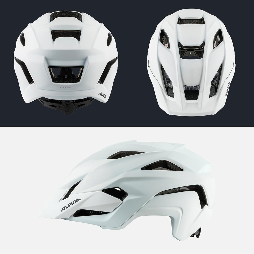 Alpina Kamloop Helm weiss 55-59 cm, 55-59 cm