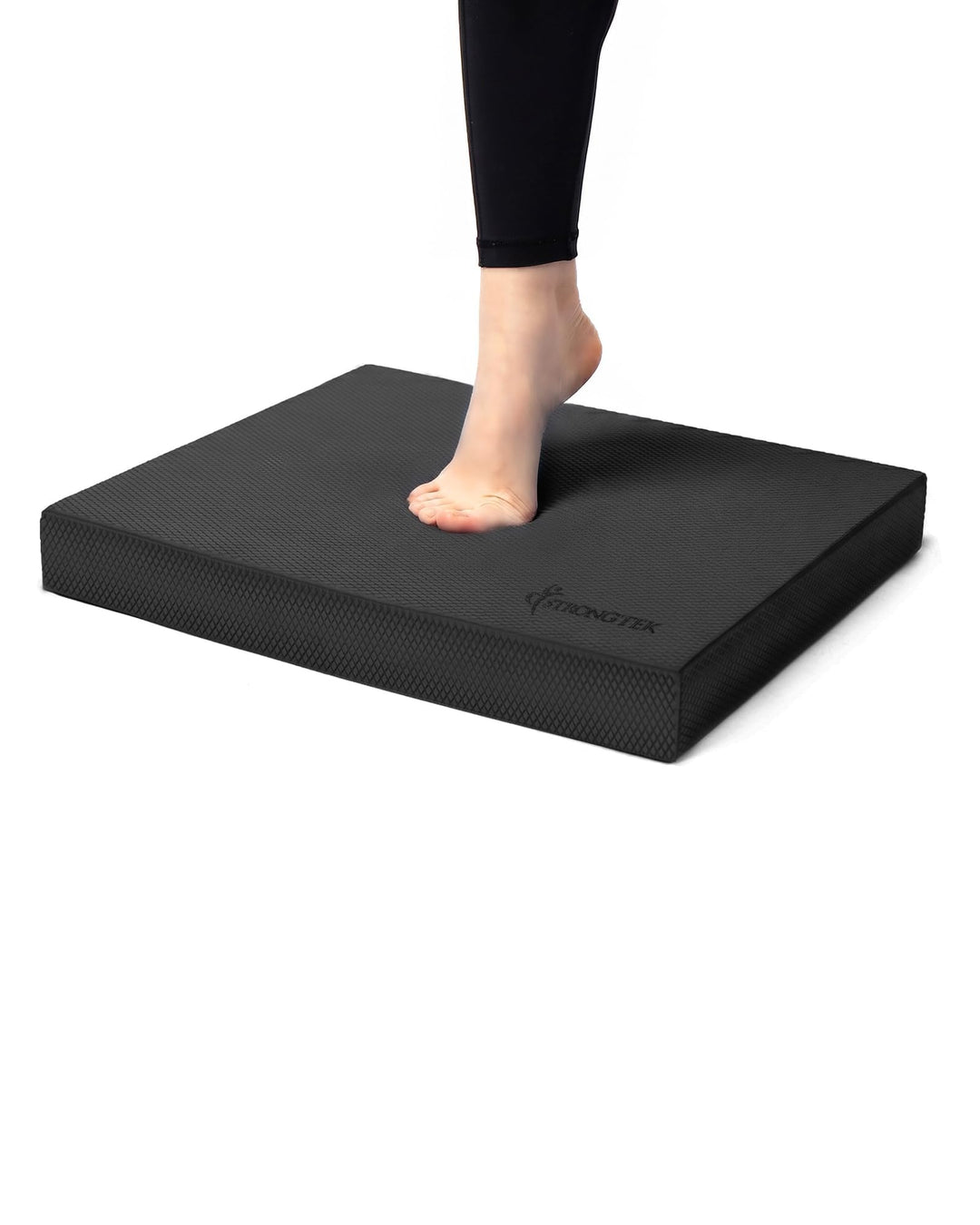StrongTek Extra breites Schaumstoff-Balance-Pad für Physiotherapie, 48,3 x 40,1 x 6,1 cm, hochdichte