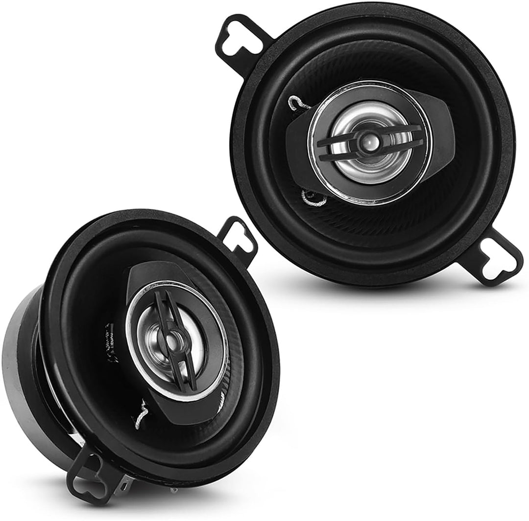 Pyle Autolautsprecher 8,8cm (3,5") – 2-Wege Koaxial Lautsprecher System 120W, 4 Ohm Impedanz, 1" Neo