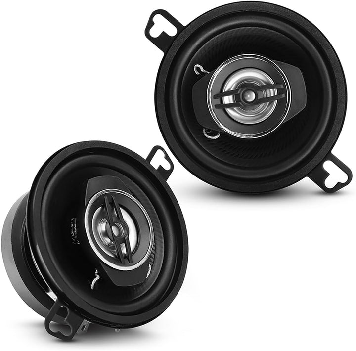 Pyle Autolautsprecher 8,8cm (3,5") – 2-Wege Koaxial Lautsprecher System 120W, 4 Ohm Impedanz, 1" Neo