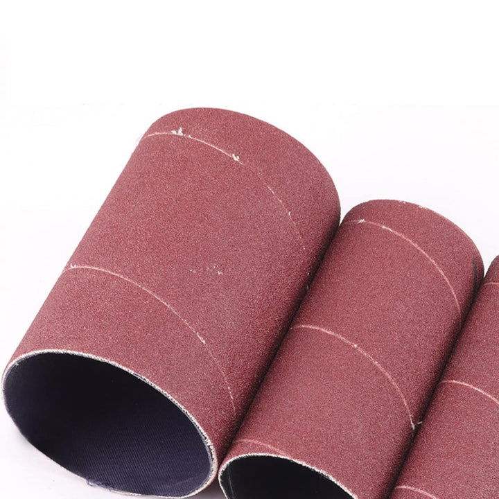 ZYWUOY 12 Stück Spindelschleiferhülsen, 11,4 cm Schleiftrommelhülsen-Set Schleifpapier Trommel Polie