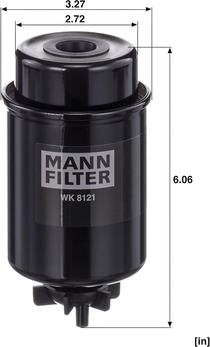 MANN-FILTER WK 8121 Kraftstofffilter – Für Nutzfahrzeug
