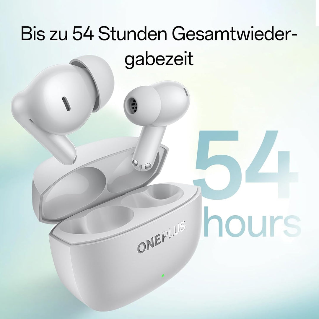 OnePlus Nord Buds 4 Pro Kabellose Bluetooth Kopfhörer ANC, TWS Ohrhörer mit 12mm Dynamic Treiber, LH
