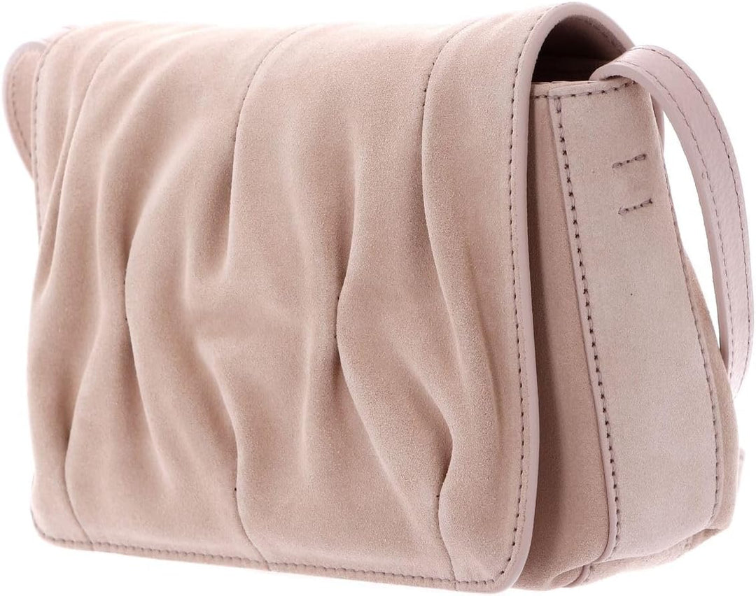 Coccinelle Marquise Goodie Suede Crossbody Bag New Pink