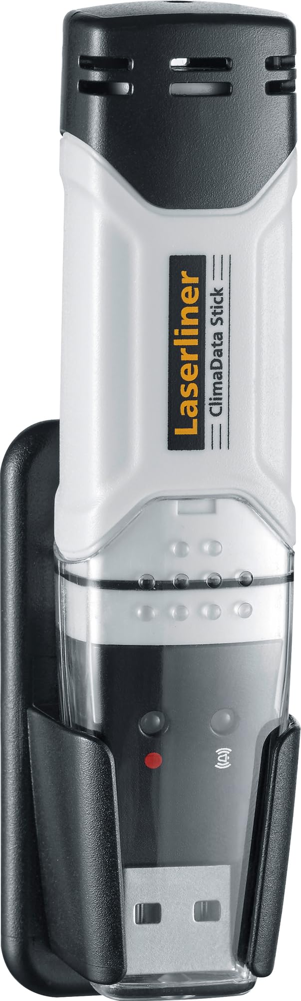 Laserliner digitales Hygrometer, ClimaData Stick, Temperatur- & Luftfeuchtemessgerät mit Langzeitmes
