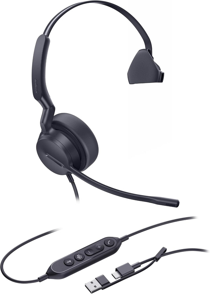 Yealink Headset UH42 Mono Teams USB-C/A, UH42 Mono Teams