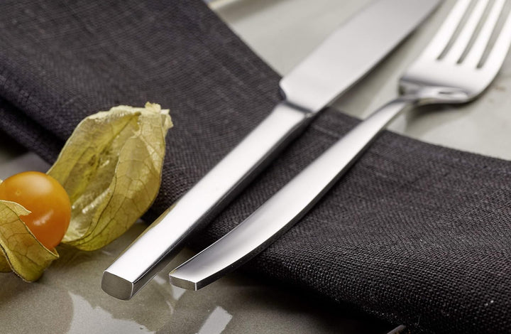 Echtwerk Tafelbesteck Positano-Silber Edition, 30-teilig, für 6 Personen, 18/10-hochglänzend, Edelst
