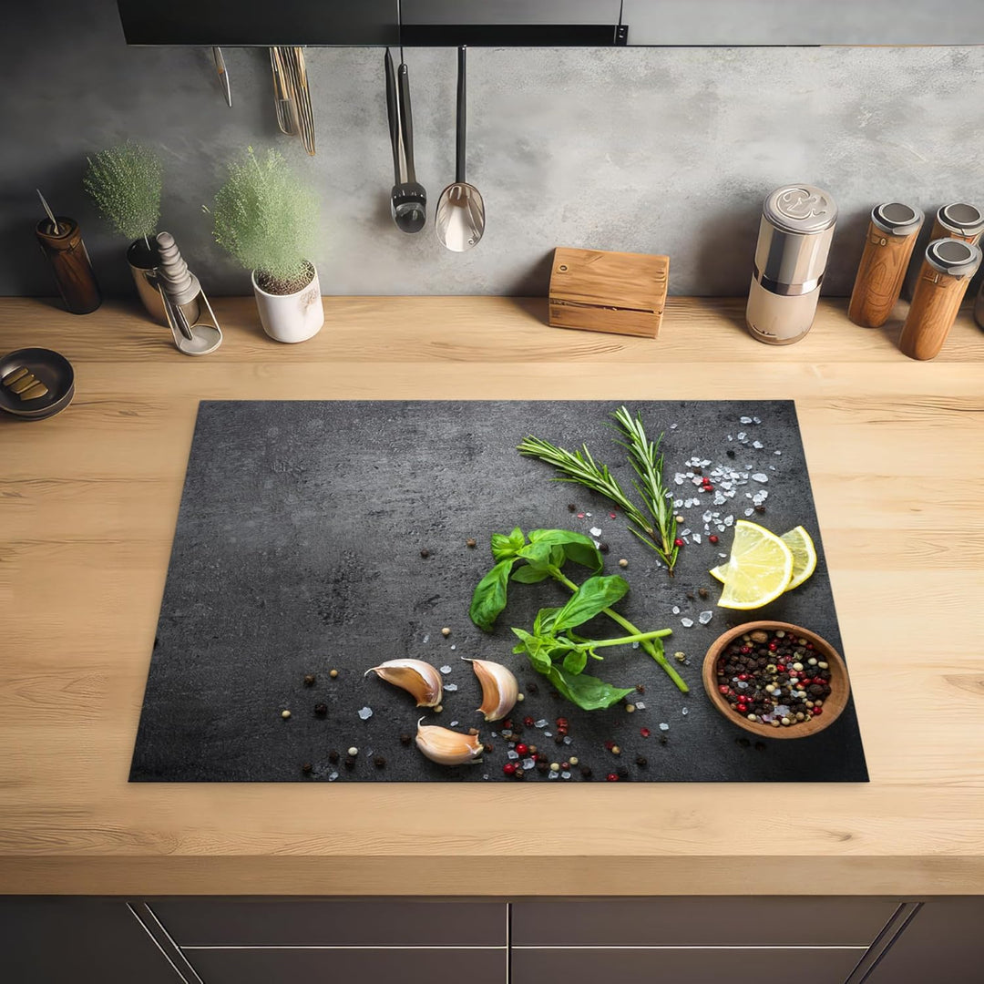 KitchenYeah© Herdabdeckplatte Einteilig Ceranfeld Abdeckplatte für Induktionsschutz Ceranfeldabdecku